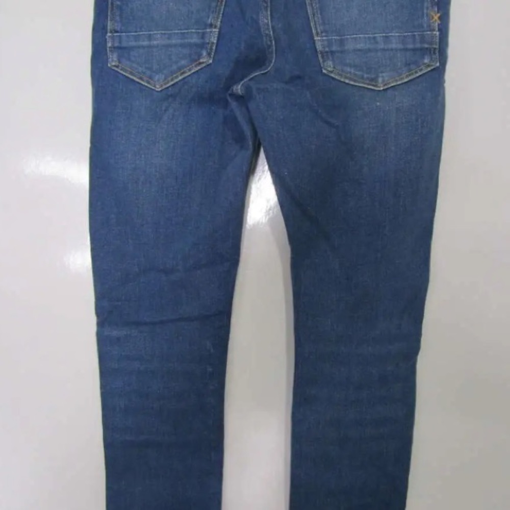 Scotch & Soda Men's US 30 x 32 Skim‎ Slim Denim Jeans 0543 Medium Blue NWT - Picture 8 of 11